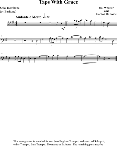 [Solo] Trombone/Baritone (Alternative)