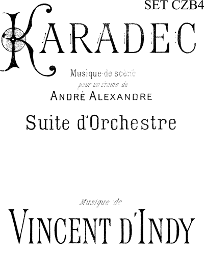 Karadec, Petite Suite