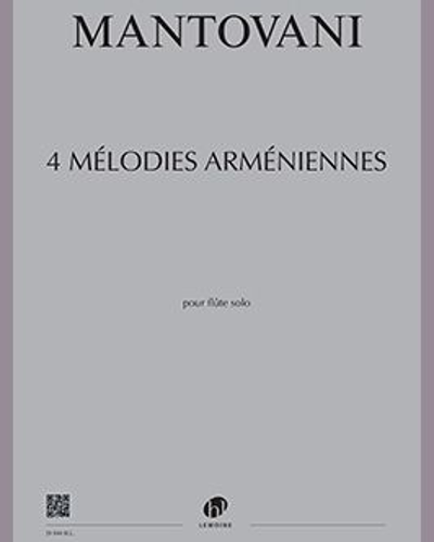 Quatre Mélodies Arméniennes
