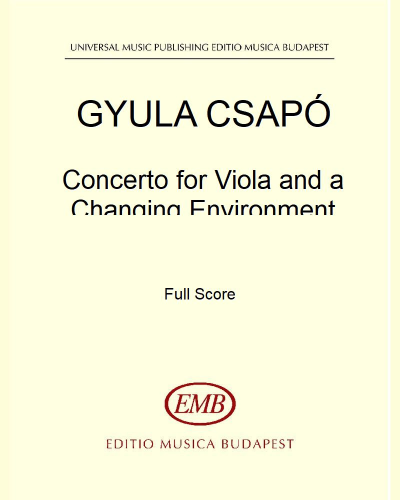 Concerto for Viola and a Changing Environment