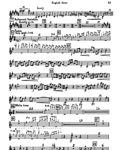 Oboe 3/English Horn 1