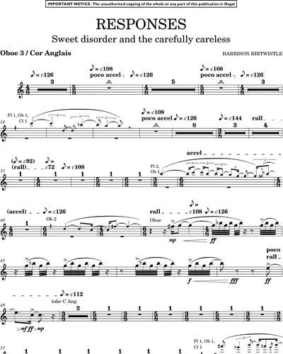 Oboe 3/English Horn