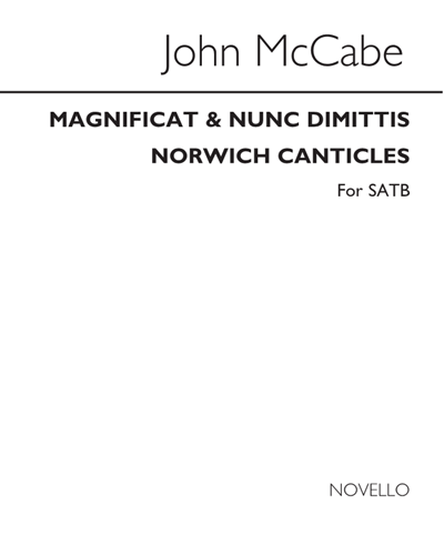 Magnificat and Nunc Dimittis (Norwich Canticles) 