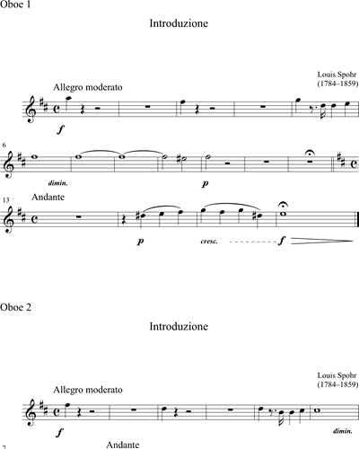 Oboe 1 & Oboe 2