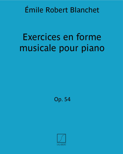 Exercices en forme musicale pour piano
