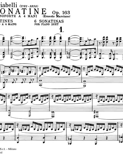 6 sonatine Op. 163