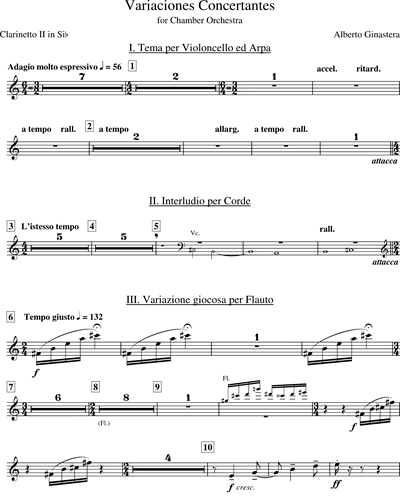 Variaciones Concertantes, op. 23