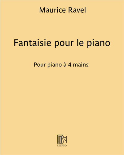 Fantaisie pour le piano (de "L'Heure espagnole")