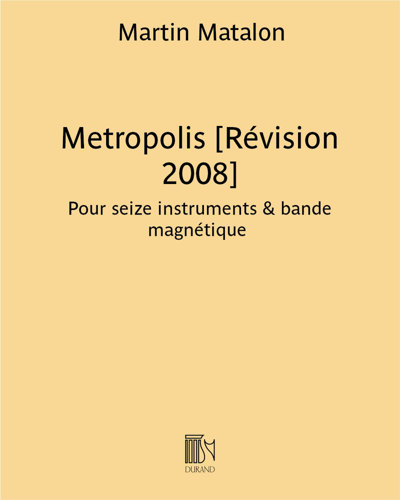Metropolis [Révision 2008]