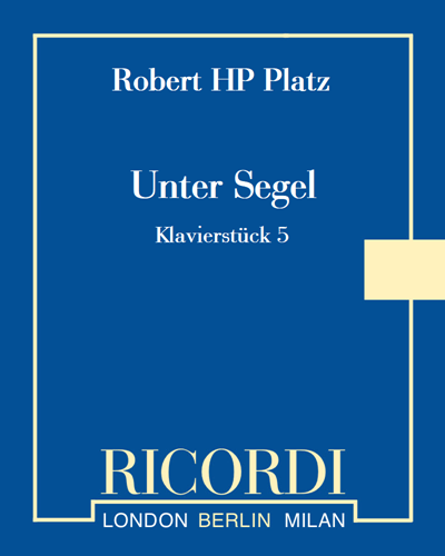 Unter Segel (Klavierstück Nr. 5)