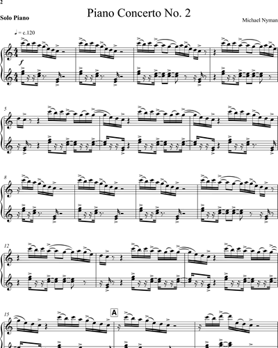 Piano Concerto No. 2 [Revised 2013]