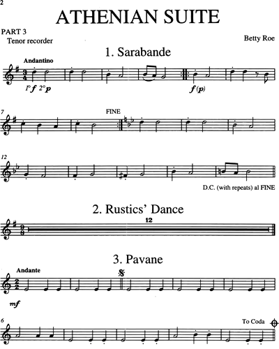 Whistle Tenor/Tenor Recorder (Alternative)