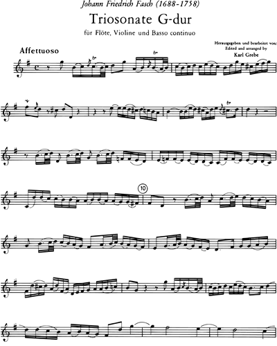 Trio Sonata in G major