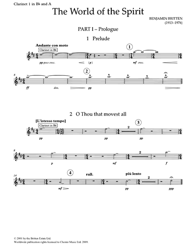 Clarinet in Bb 1/Clarinet in A