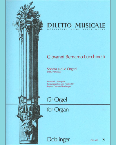 Sonata in D Major for Two Organs