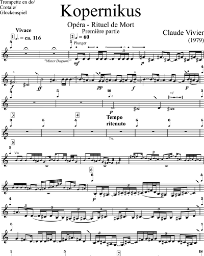 Trumpet in C/Crotales/Glockenspiel