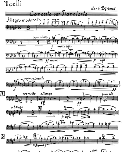 Concerto for Piano in A-flat major