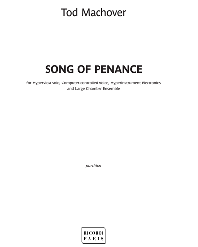 Song of Penance