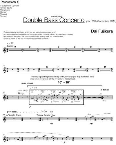 Percussion 1