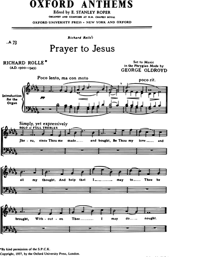 Prayer to Jesus