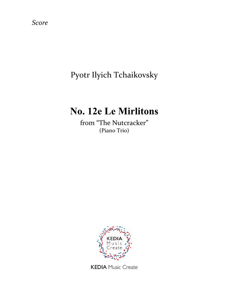 "The Nutcracker": No.12e Le Mirlitons 
