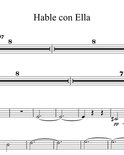 Hable Con Ella [2013 version]