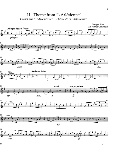 Theme from ‘L’Arlésienne’