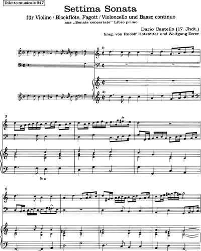 Sonata No. 7 in G Major