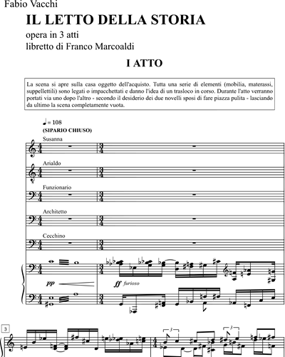 Opera Vocal Score