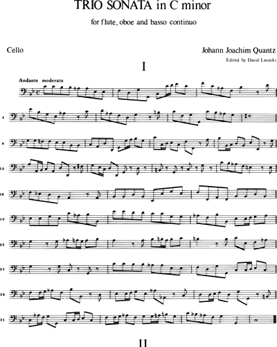 Triosonate in c-moll