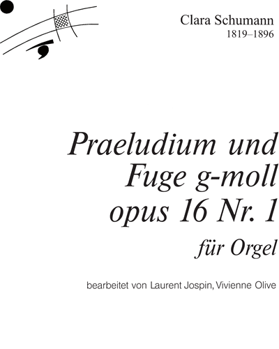 Prelude and Fugue in G minor, op. 16 No. 1