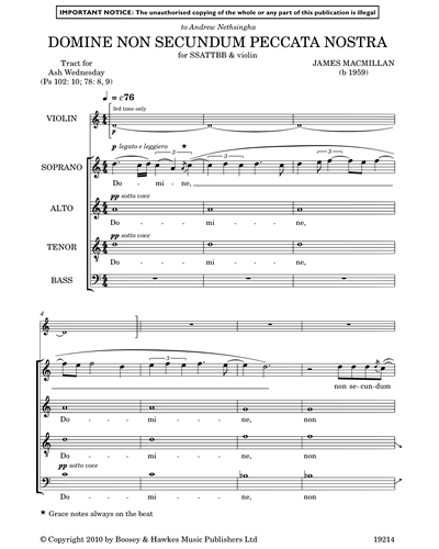 Vocal Score
