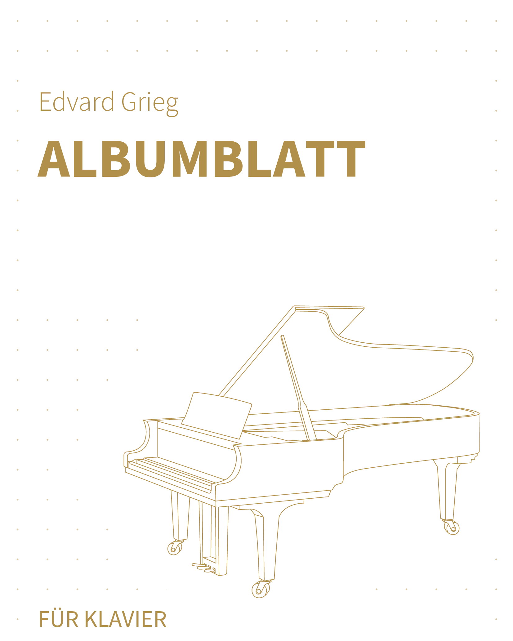 Albumblatt, op. 12 No. 7, EG 109