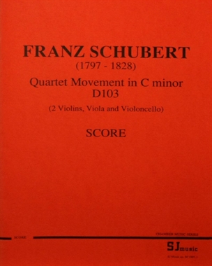 Quartet Movement in C minor, D103