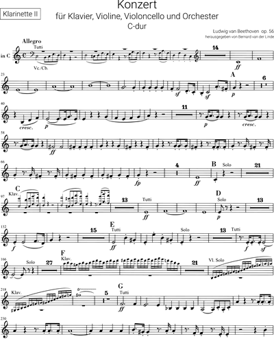 Clarinet in C 2/Clarinet in Bb