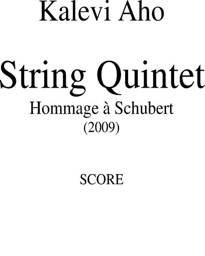 String Quintet