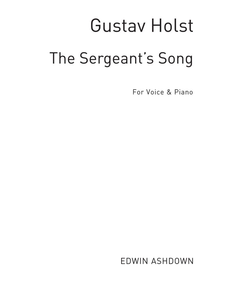 The Sergeant’s Song