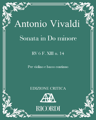 Sonata in Do minore RV 6 F. XIII n. 14