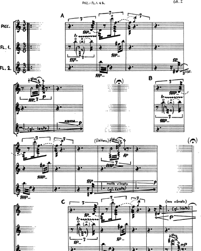 [Group 1] Piccolo & Flute 1 & Flute 2