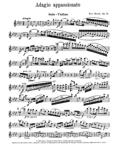 Adagio appassionato, op. 57