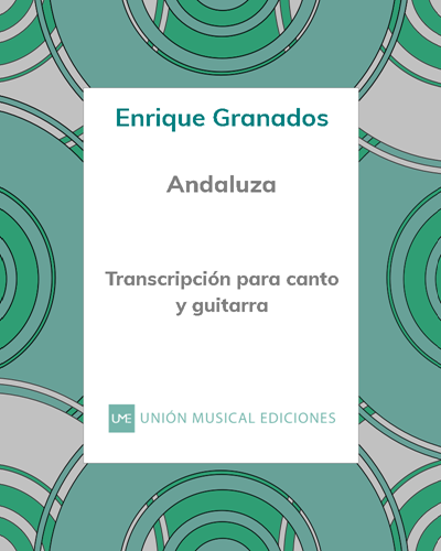 Andaluza ("Danza Española nº 5") - Transcripción para canto y guitarra