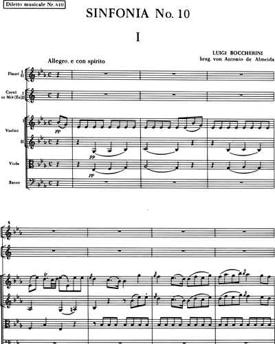 Sinfonia No. 10 in E-flat major, op. 21/2