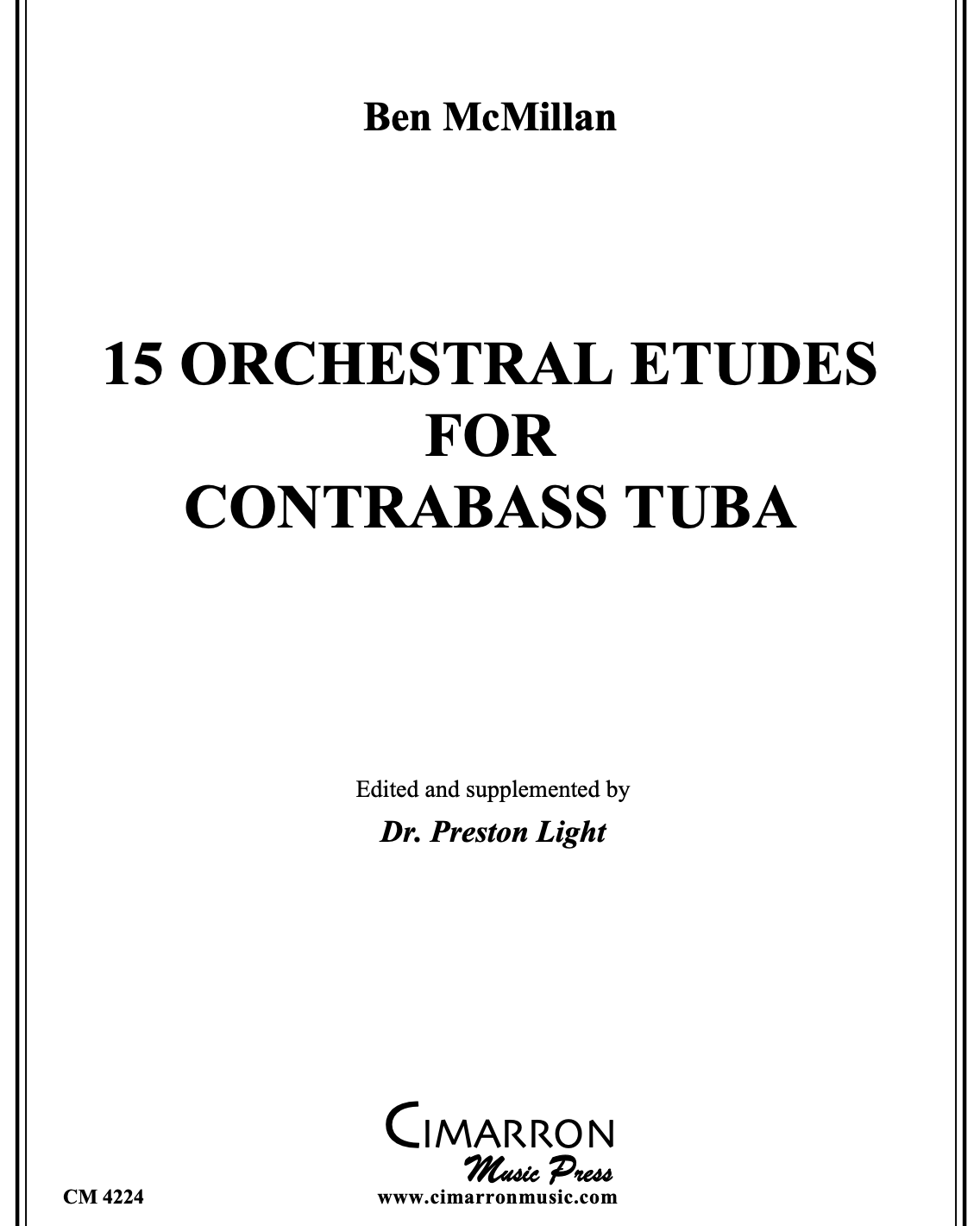 15 Orchestral Studies