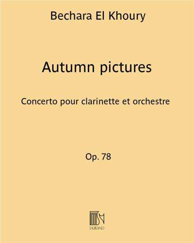 Autumn pictures Op. 78