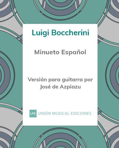 Minueto Español (from 'Quintet, op. 37')