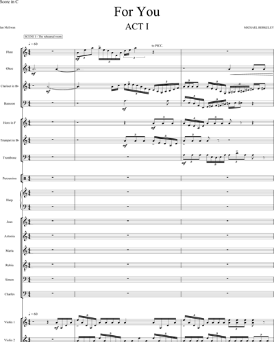 [Act 1] Opera Score