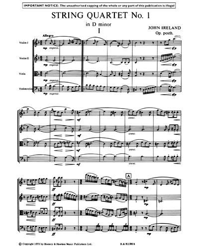 String Quartet No. 1, op. posth.