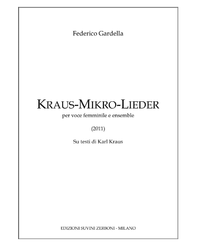 Kraus-mikro-lieder