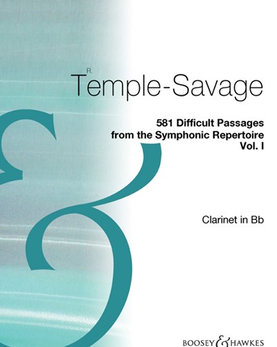 581 Difficult Passages for Clarinet, Vol. 1