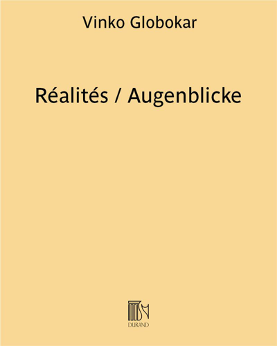 Réalités / Augenblicke (deuxième partie des "Les émigrés")